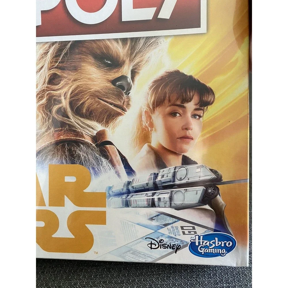 NIB Sealed - Monolopy Star Wars Hans Solo Edition Board Game